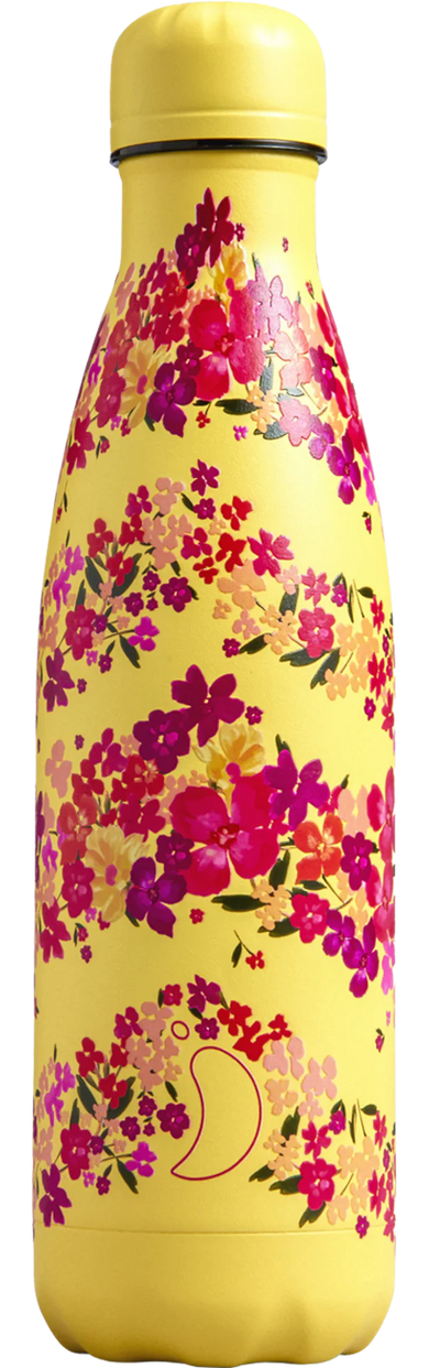 Chilly's Reusable Water Bottle 500ml - Floral Zig Zag Ditsy