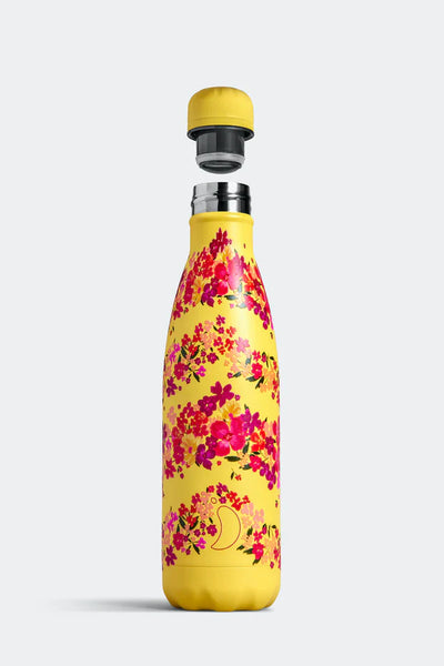 Chilly's Reusable Water Bottle 500ml - Floral Zig Zag Ditsy