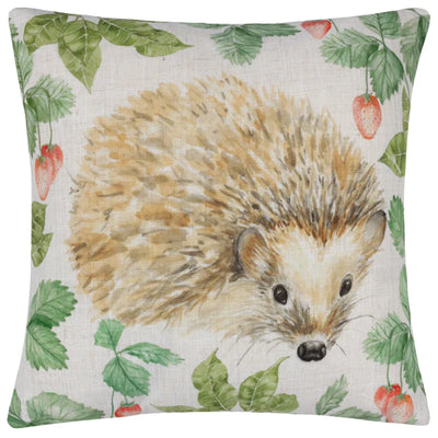 Evans Lichfield Grove Hedgehog Cushion Natural