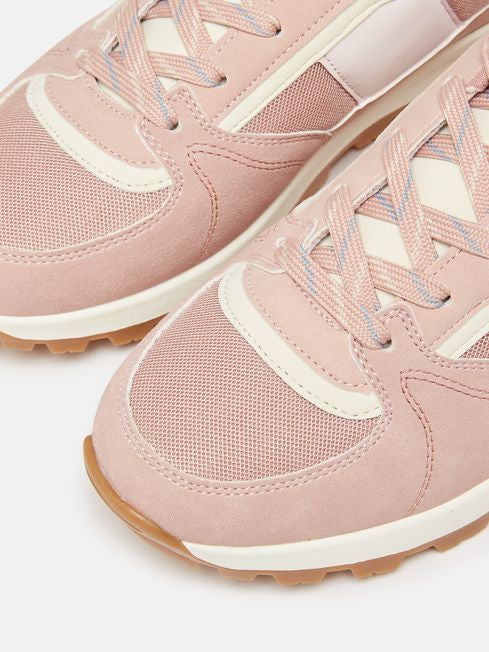Joules Women’s ParkField Pink Chucky Trainer