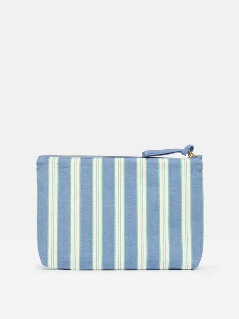 Joules Carrywell Stripe Blue Pouch