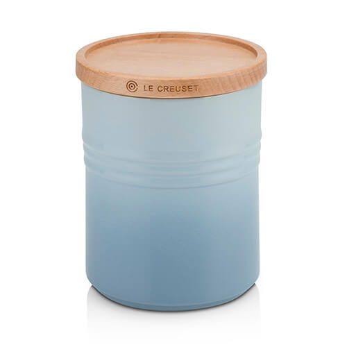Le Creuset Medium Storage Jar Coastal Blue