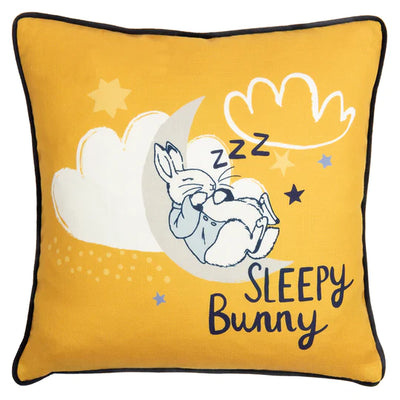 Peter Rabbit™ Sleepy Head Peter Rabbit™ Cushion Ochre