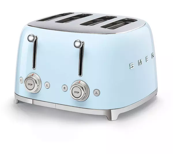 Smeg Toaster 4 Slice Pastel Blue