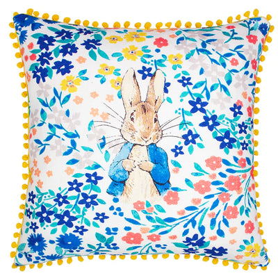 Peter Rabbit™ Florelli Peter Rabbit™ 100% Cotton feather filled cushion