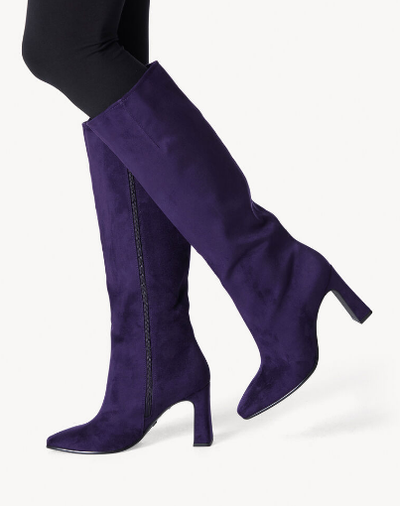 Tamaris Ladies Knee High Boot 25533-41 in Purple
