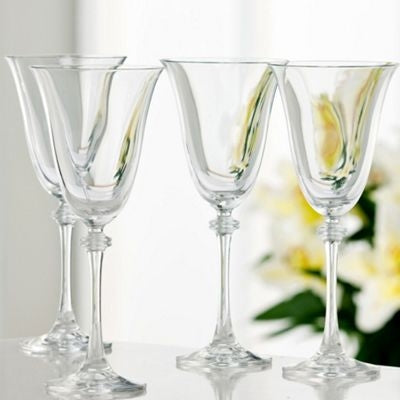 Galway Liberty Set of Four Wine Goblets