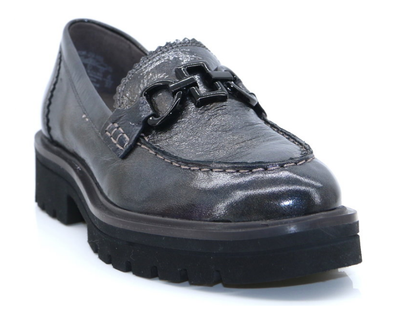 Caprice ladies loafers, 24706-29, Blue Grey Naplak