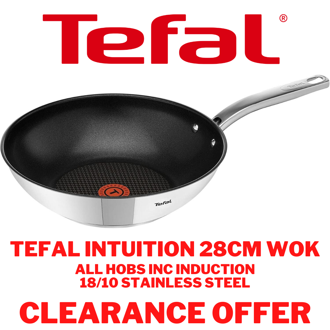 Tefal Intensity Frying Pan Set 24 + 28cm