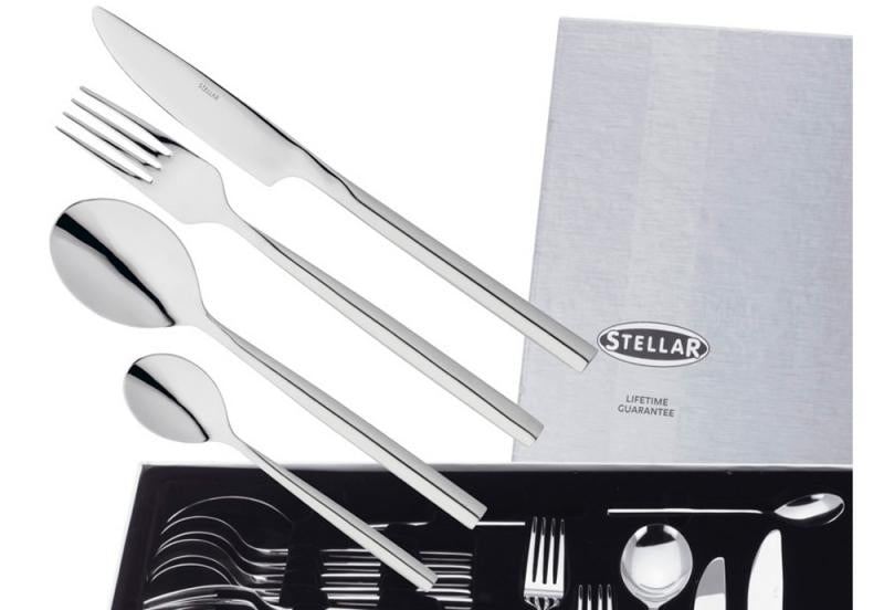 Stellar Rochester Polished 58 Piece Cutlery Gift Box Set Ref: BL71