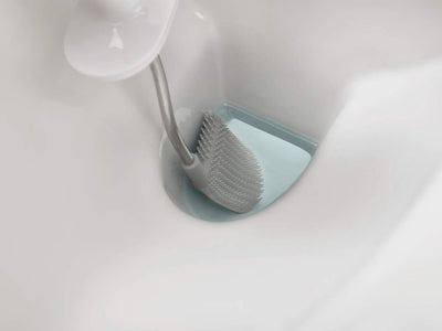 Joseph Joseph Bathroom Flex Plus Smart Toilet Brush with Storage Bay White/Grey 70515