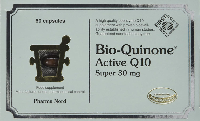 Pharma Nord Super Q10 Bio-Quinone Food Supplement 30mg 60 Tablets