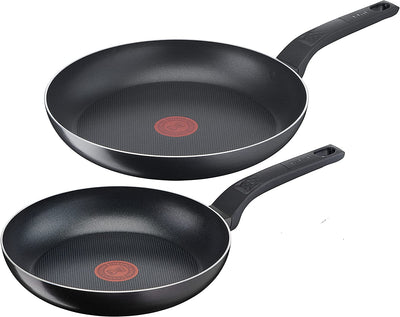 Tefal Easy Cook and Clean 2 Piece Pan Set Inc 24cm & 28cm Frypan