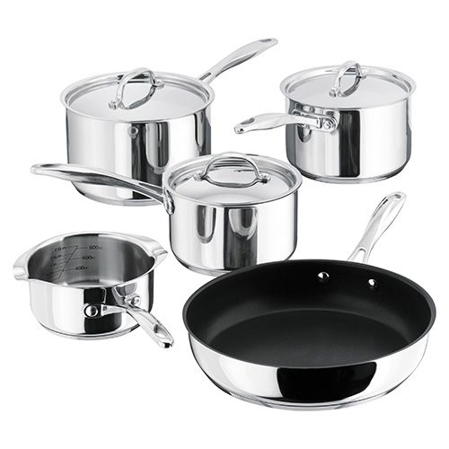 Stellar 7000 8-Piece Stainless Steel Pan Set & Reviews