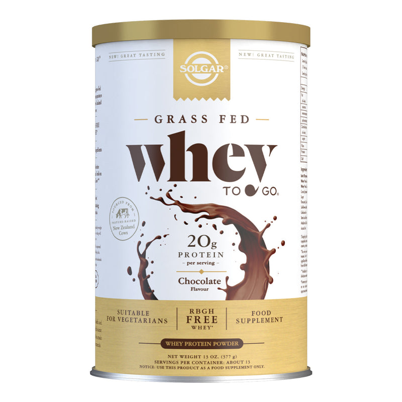 Whey To Go Natural Chocolate Flavour Protein Powder 377g