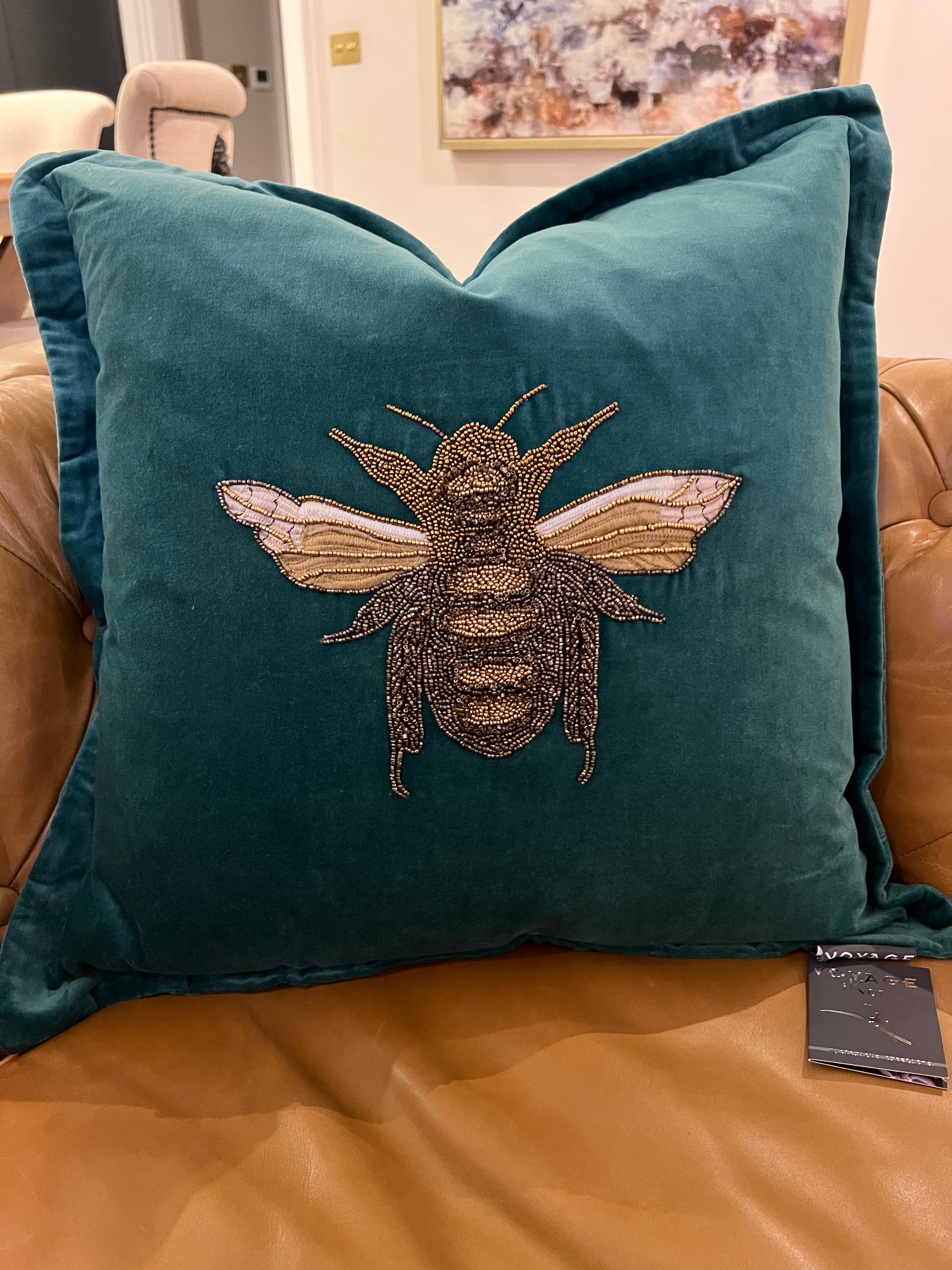 Voyage cushion Layla Teal 50x50 Jacksons of Saintfield