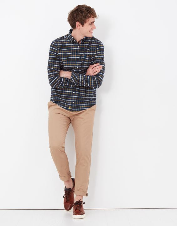 Joules Mens Welford Classic Fit Check Shirt - Holt Check