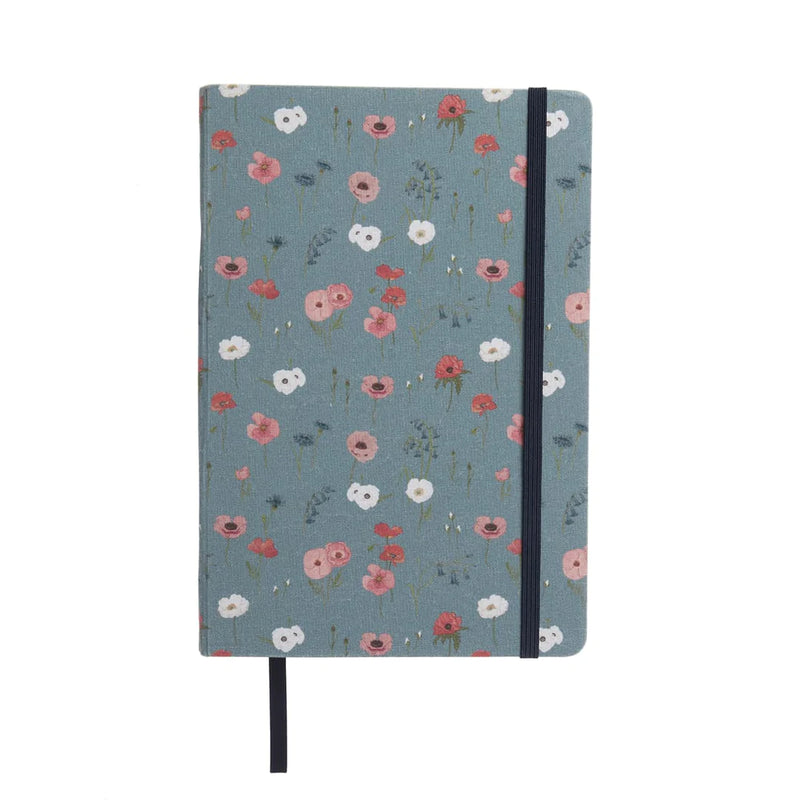 Sophie Allport Poppy Meadow Fabric Notebook
