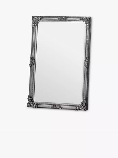 Fiennes silver leaner mirror