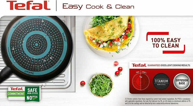 Tefal Easy Cook & Clean Frying Pan 24cm Non-Stick Thermo-spot