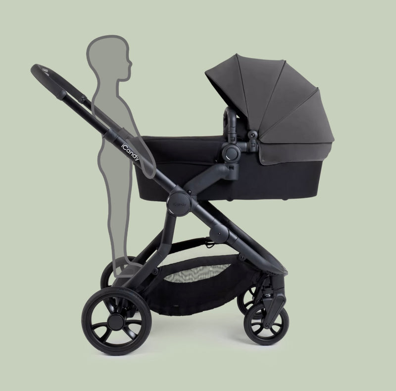 iCandy Orange 4 Pushchair Bundle in Fossil