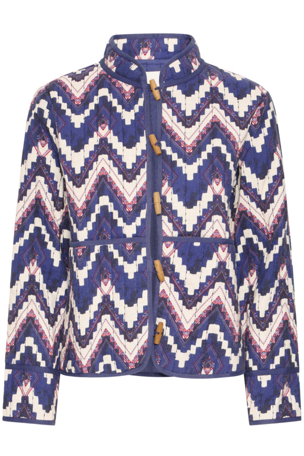 Ichi Women’s IHFRAVONI Jacket in Graphic IKat