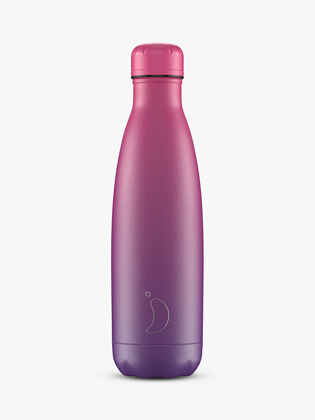 Chilly’s Emma Bridgewater 500ml Reusable Bottle Purple Fuchsia Gradient Edition