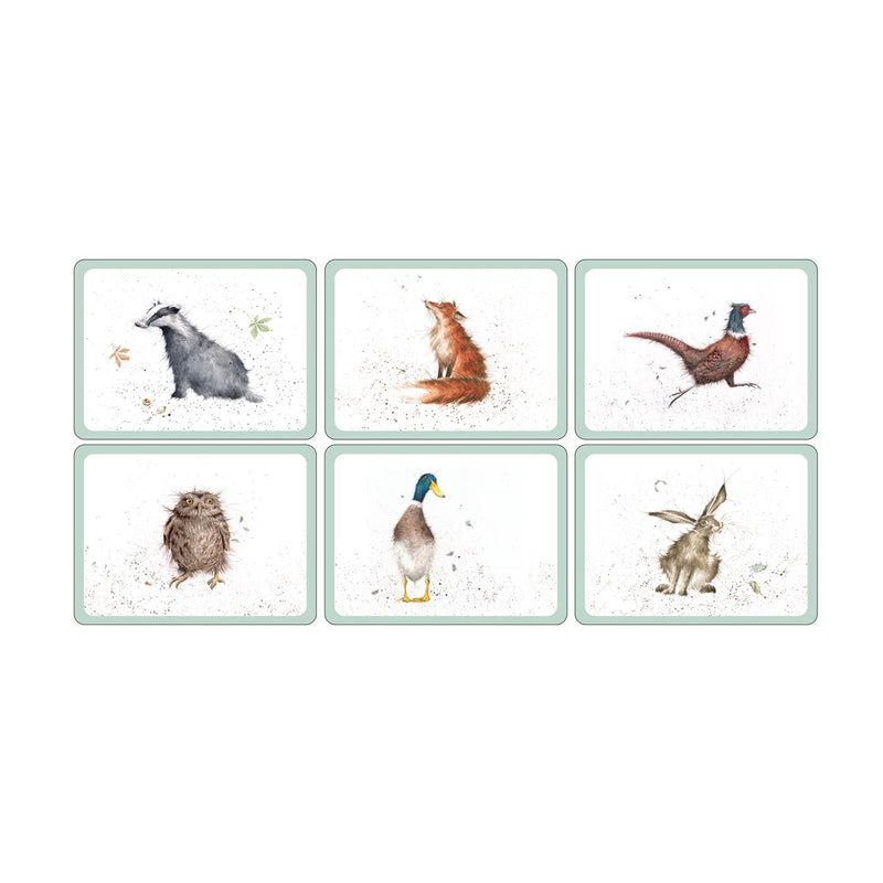 Wrendale Designs Country Set Country Animals Placemats