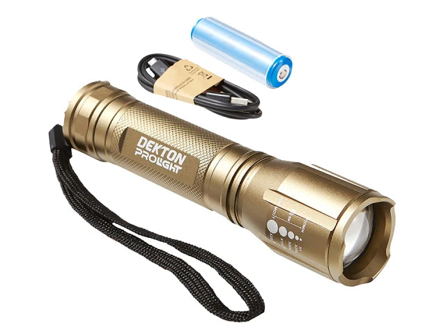 Professional Light XP400 Rechargeable Torch DT50549