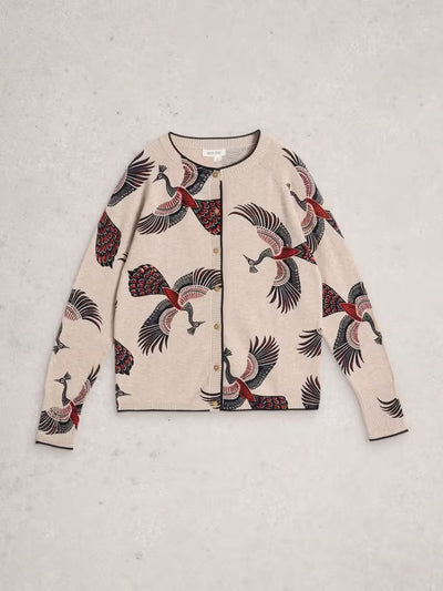 White Stuff Lulu Print Cardi