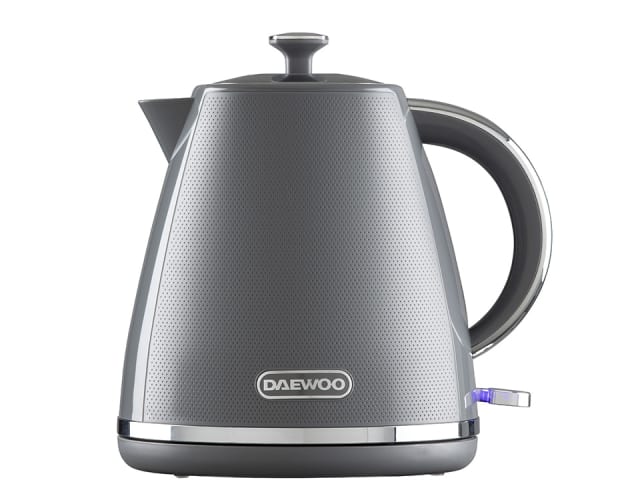 Daewoo Stirling Pyramid Kettle Grey