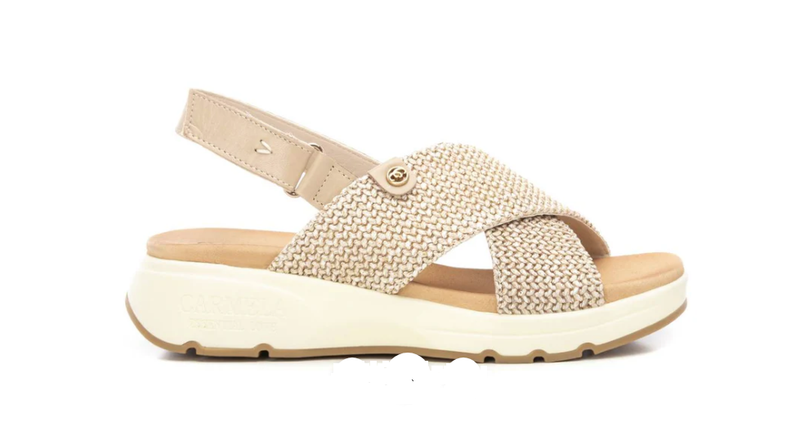 Carmela Ladies Sandal 162363 in S C Heilo Beige