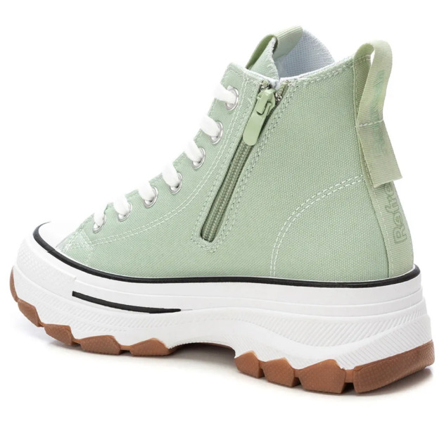 Refresh Ladies High Tops 172476 in BN Lona Aqua, Lace Up