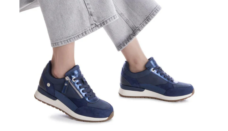 Refresh Ladies Trainers Lace Up 172959 Z C Navy