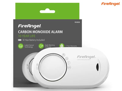 Carbon Monoxide 10 Year CO Alarm Sealed Battery FA3820X4