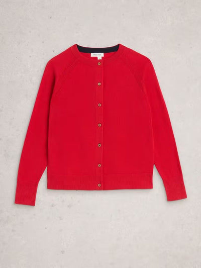 White Stuff Women’s Lulu Cardi in Bright Red