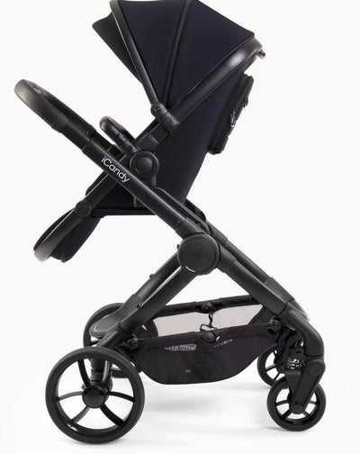 iCandy Peach 7 Pushchair & Carrycot Bundle in Black Edition