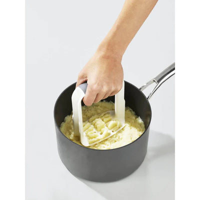 Joseph Joseph Easy-Mash Potato Masher - White