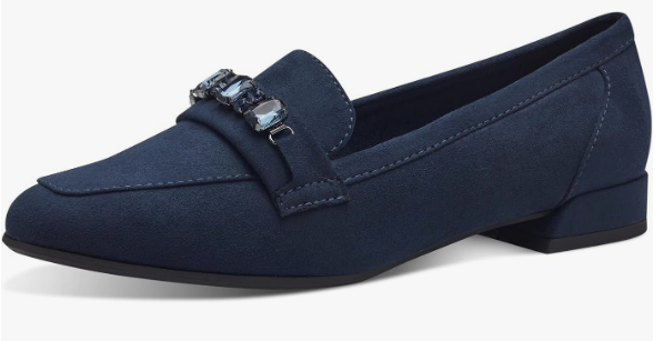 Marco Tozzi Ladies Loafer Moccasin 24208-42 in Navy