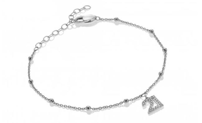 Hot Diamonds Silver Whisper 21st Birthday Bracelet