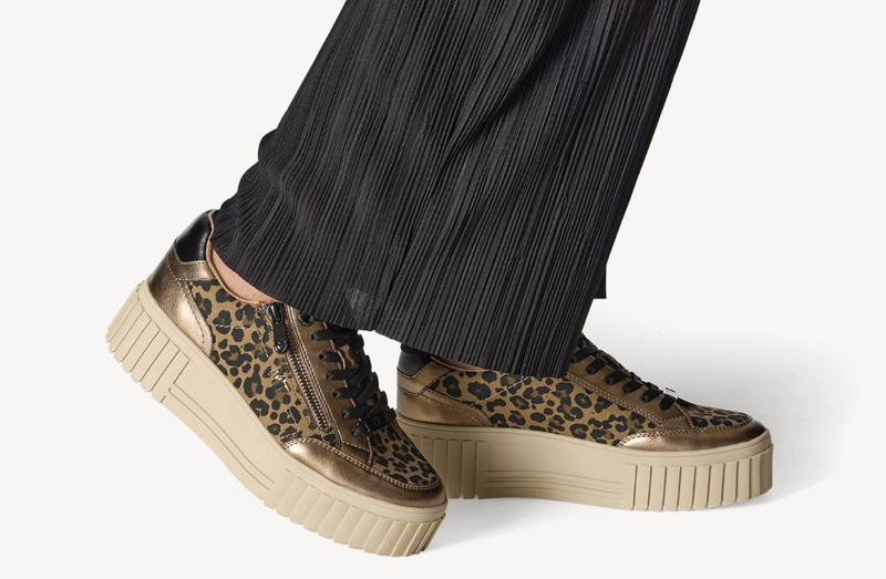 Marco Tozzi Ladies Sneakers 23760-45 Leo Dune Comb Trainers