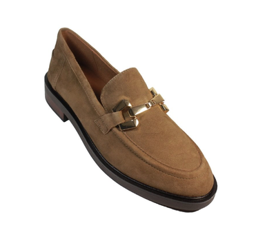 Caprice Ladies Loafer 24200-41 in Taupe Suede