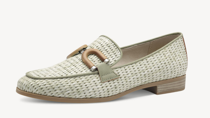 Marco Tozzi Ladies Loafer 24221-44 in Moss