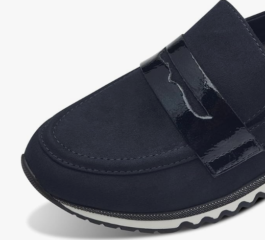 Marco Tozzi Ladies Loafer 24720-43 in Dark Navy Combination