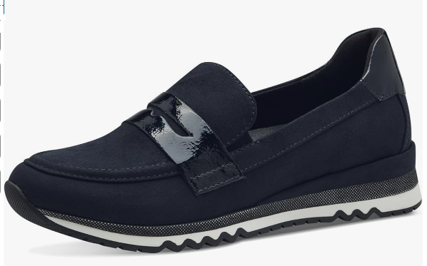 Marco Tozzi Ladies Loafer 24720-43 in Dark Navy Combination