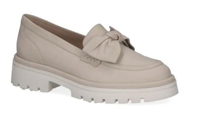 Caprice Ladies Chunky Loafer 24751-42 in Snow Nubuc