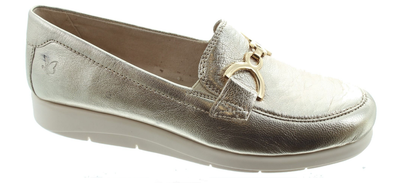 Caprice Ladies Loafer 24751-44 Platin Metal