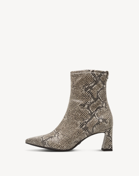 Tamaris Ladies Boots In Beige Snake 25315