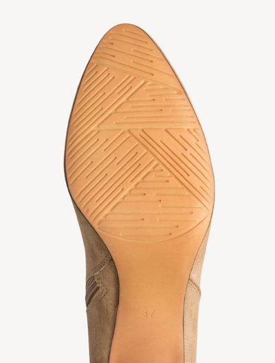 Marco Tozzi Ladies Knee High Block Heel Boot 25528-45 Beige