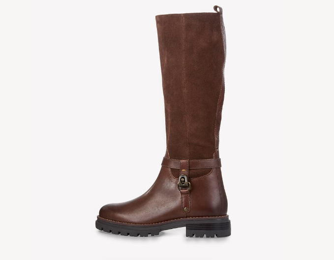 Marco Tozzi Ladies Knee High Boot 25603-43 Chestnut Comb